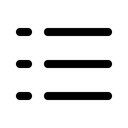 List Dashes Smiley – Icons