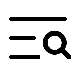 List Magnifying Glass Smiley – Icons
