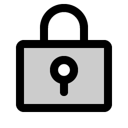 Lock Key Duotone Smiley – Icons