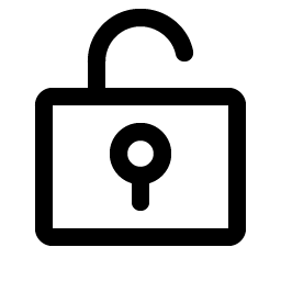 Lock Key Open Smiley – Icons