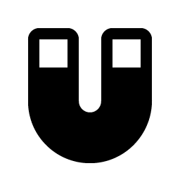Magnet Straight Fill Smiley – Icons
