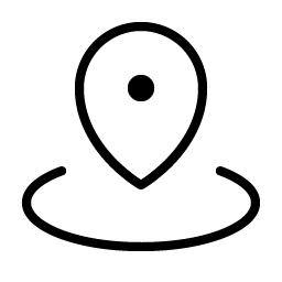 Map Pin Area Thin Smiley – Icons