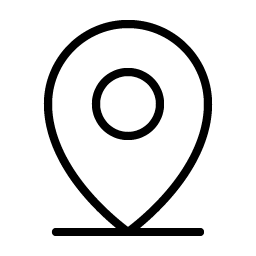 Map Pin Line Thin Smiley – Icons