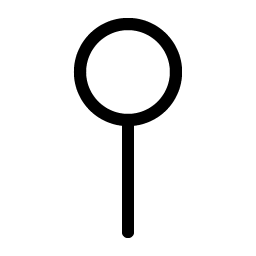 Map Pin Simple Light Smiley – Icons