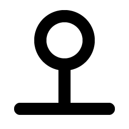 Map Pin Simple Line Bold Smiley – Icons