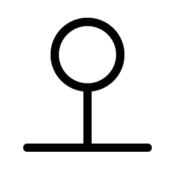 Map Pin Simple Line Light Smiley – Icons