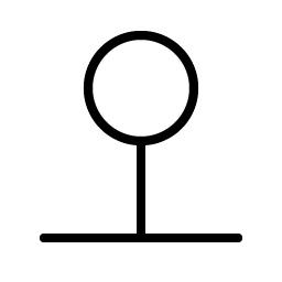 Map Pin Simple Line Thin Smiley – Icons