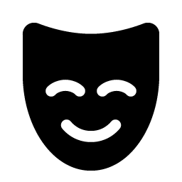 Mask Happy Fill Smiley – Icons