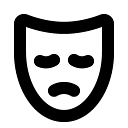 Mask Sad Bold Smiley – Icons