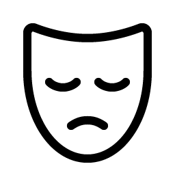 Mask Sad Light Smiley – Icons