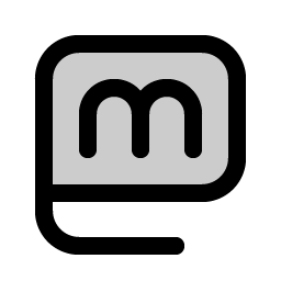 Mastodon Logo Duotone Smiley – Icons