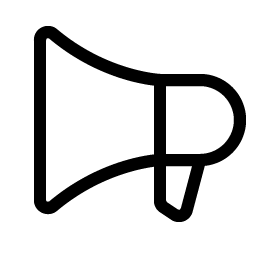 Megaphone Light Smiley – Icons