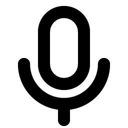 Microphone Bold Smiley – Icons