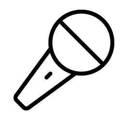 Microphone Stage Thin Smiley – Icons