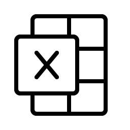 Microsoft Excel Logo Thin Smiley – Icons
