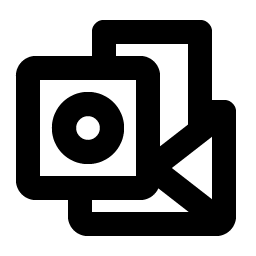 Microsoft Outlook Logo Bold Smiley – Icons