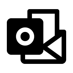 Microsoft Outlook Logo Fill Smiley – Icons