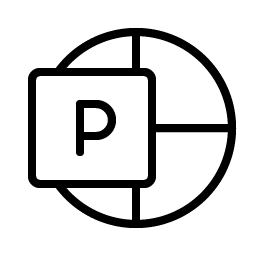 Microsoft Powerpoint Logo Thin Smiley – Icons