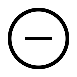 Minus Circle Light Smiley – Icons