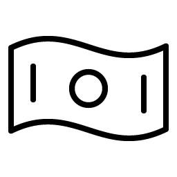 Money Wavy Thin Smiley – Icons