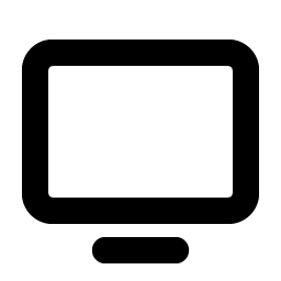 Monitor Bold Smiley – Icons