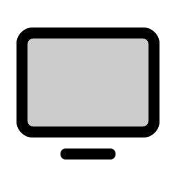 Monitor Duotone Smiley – Icons