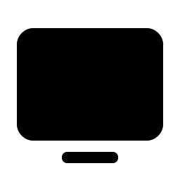 Monitor Fill Smiley – Icons