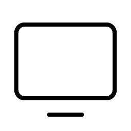 Monitor Thin Smiley – Icons