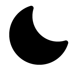 Moon Fill Smiley – Icons