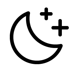 Moon Stars Light Smiley – Icons