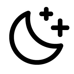Moon Stars Smiley – Icons
