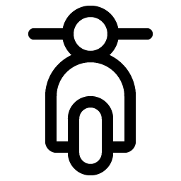 Moped Front Smiley – Icons