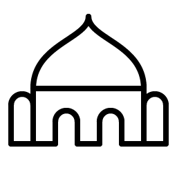 Mosque Thin Smiley – Icons