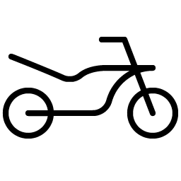 Motorcycle Thin Smiley – Icons