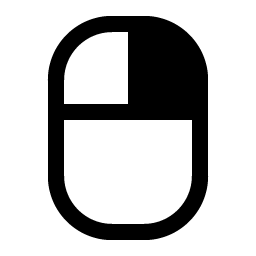 Mouse Right Click Fill Smiley – Icons
