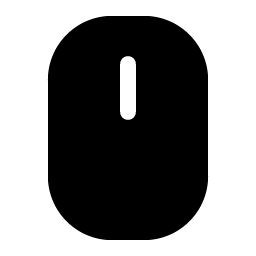 Mouse Simple Fill Smiley – Icons