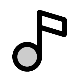 Music Note Duotone Smiley – Icons