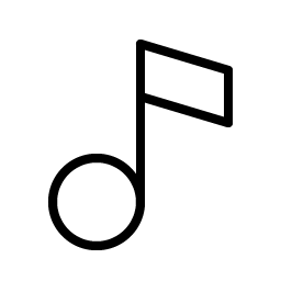 Music Note Thin Smiley – Icons