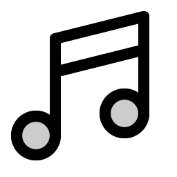 Music Notes Duotone Smiley – Icons