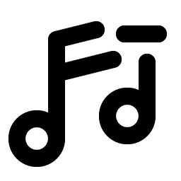 Music Notes Minus Bold Smiley – Icons
