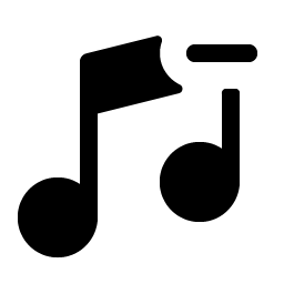 Music Notes Minus Fill Smiley – Icons