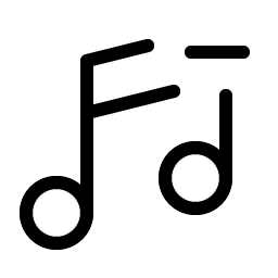 Music Notes Minus Light Smiley – Icons