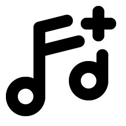 Music Notes Plus Bold Smiley – Icons