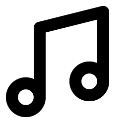 Music Notes Simple Bold Smiley – Icons
