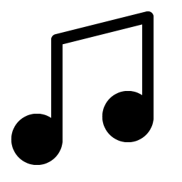 Music Notes Simple Fill Smiley – Icons
