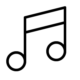 Music Notes Thin Smiley – Icons
