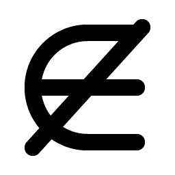 Not Member Of Bold Smiley – Icons