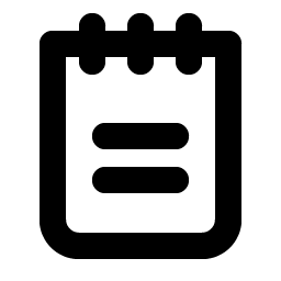 Notepad Bold Smiley – Icons