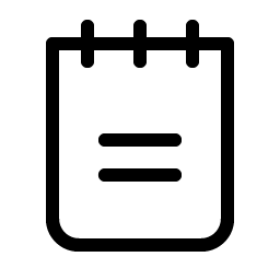 Notepad Light Smiley – Icons