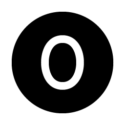 Number Circle Zero Fill Smiley – Icons